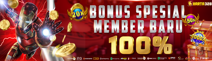 Bonus New Member 100%